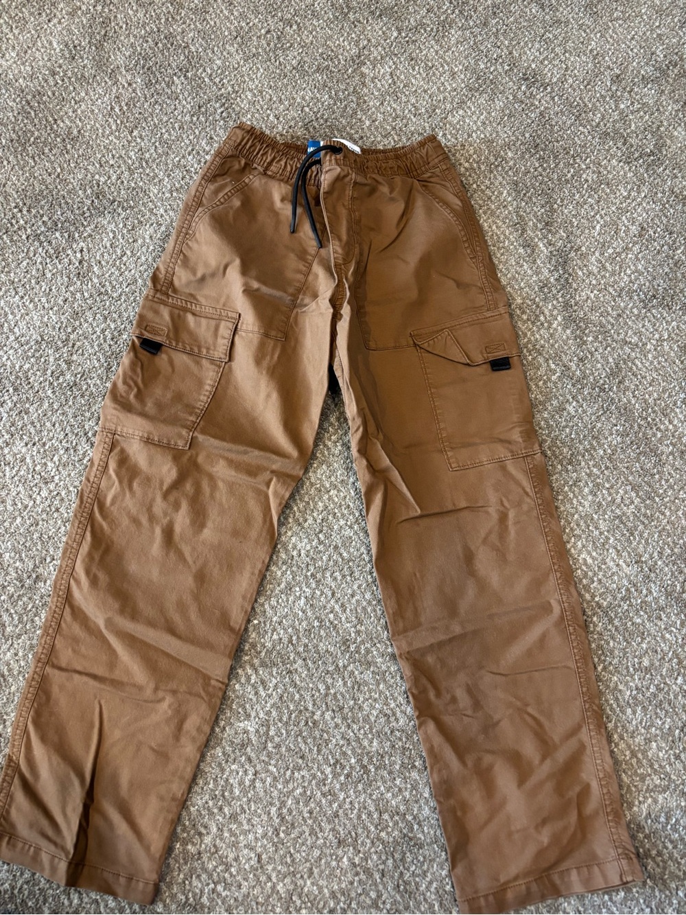 Old Navy Men's Tan Cargo Drawstring Pants
